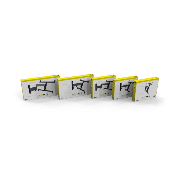 EXO 400TW3  - Support inclinable & orientable pour écrans 30'' à 65''