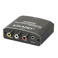 Câble Adaptateur HDMI Mâle Vers RCA Mâle RVB Vers 3 Pour Convertisseur Audio Video Hd En Composantes Audio Video Male De 1 5 M