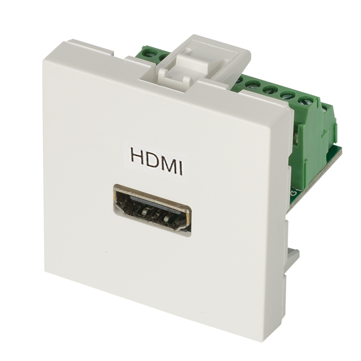 Plastron HDMI A femelle - FULL HD - Montés sur obturateurs LEGRAND ...